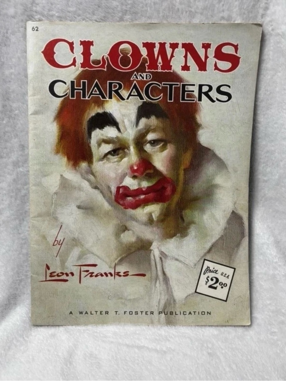 Clowns and Characters Book by Leon Franks